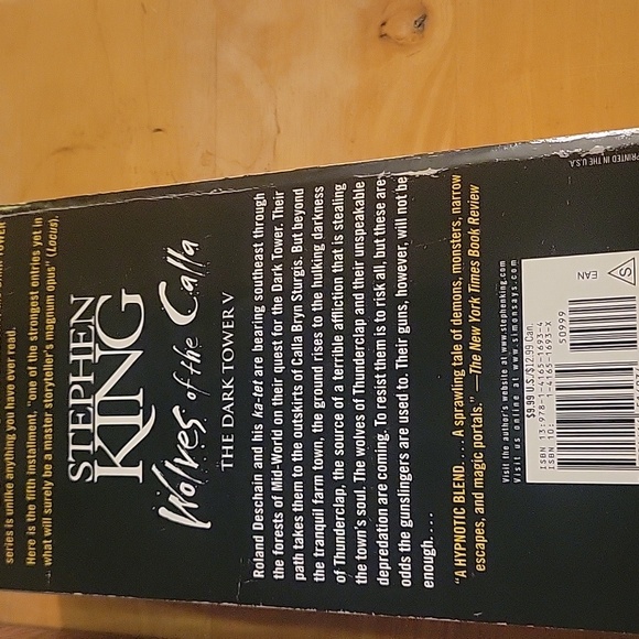 Stephek King THE WASTELANDS & WOLVES OF THE CALLA Set of 2 Books. - Picture 6 of 10